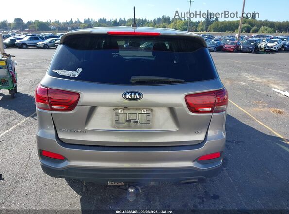 5XYPGDA58KG515417 2019 KIA SORENTO Gray 
