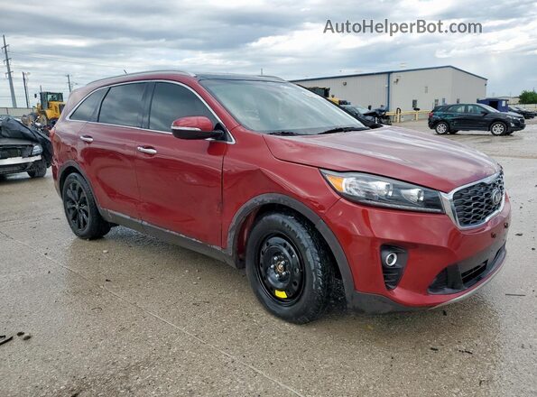 5XYPH4A56LG701875 2020 KIA SORENTO Burgundy Front right