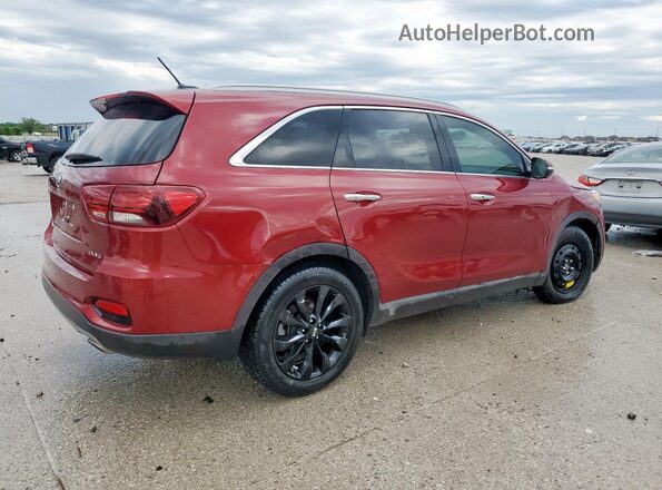 5XYPH4A56LG701875 2020 KIA SORENTO Burgundy Rear right