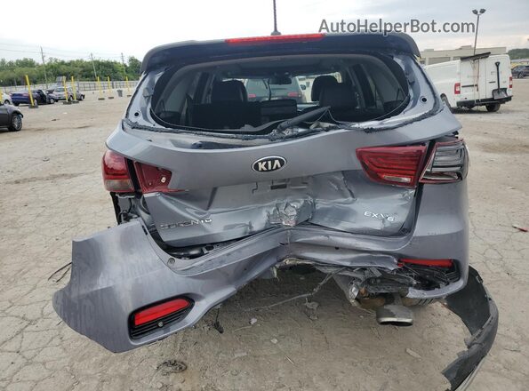 5XYPHDA50LG657386 2020 KIA SORENTO Blue Rear view