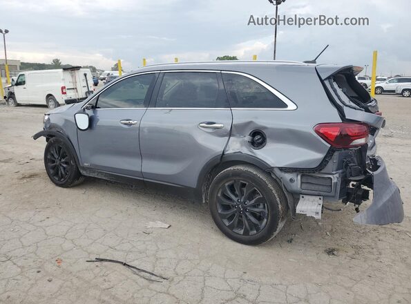 5XYPHDA50LG657386 2020 KIA SORENTO Blue Rear left