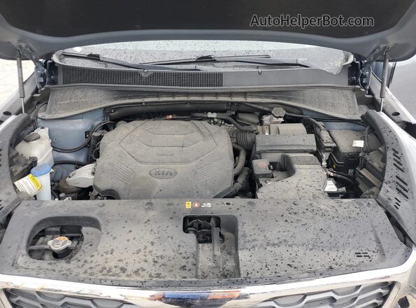 5XYPHDA50LG657386 2020 KIA SORENTO Blue Engine compartment view