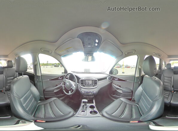 5XYPHDA50LG657386 2020 KIA SORENTO Blue 360 interior view
