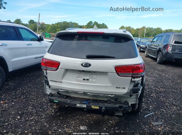 5XYPHDA51JG406874 2018 KIA SORENTO White 