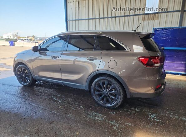 5XYPHDA54LG636508 2020 KIA SORENTO Brown Rear left