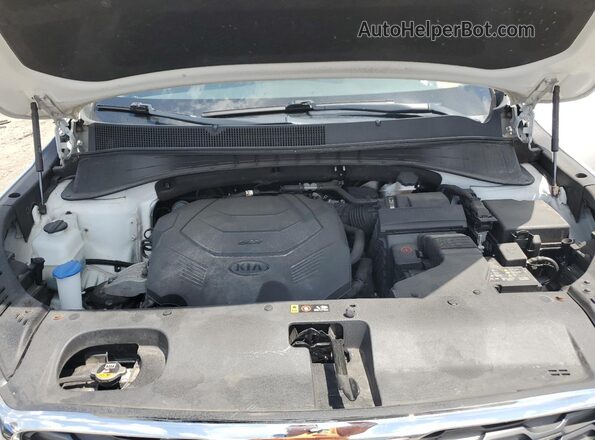5XYPHDA56KG608871 2019 KIA SORENTO White Вид задньої частини салону