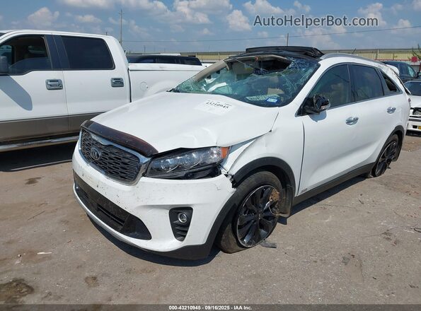5XYPHDA58LG679796 2020 KIA SORENTO White Vista tres cuartos delantera izquierda