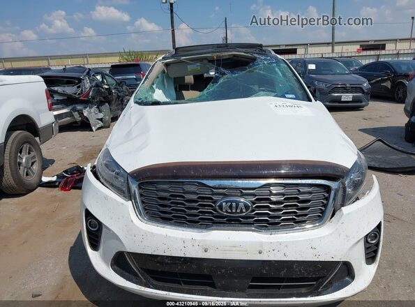 5XYPHDA58LG679796 2020 KIA SORENTO White Vista del cuadro de instrumentos