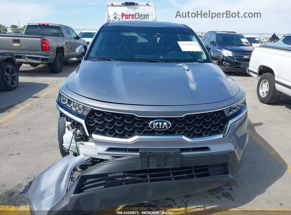 5XYRG4LC1MG031323 2021 KIA SORENTO Gray Widok zestawu wskaźników