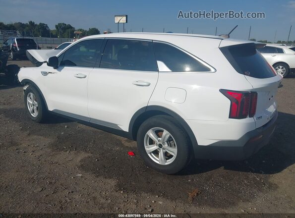 5XYRG4LC2MG029516 2021 KIA SORENTO Белый Задняя левая четверть