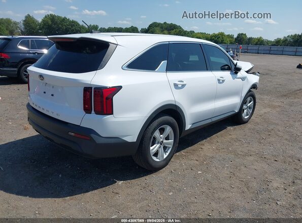 5XYRG4LC2MG029516 2021 KIA SORENTO Белый Задняя правая четверть