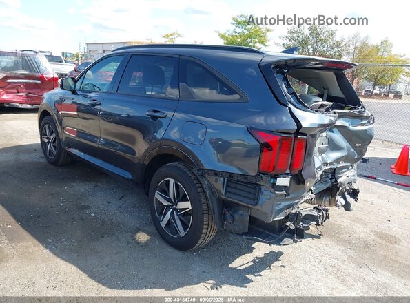 5XYRH4LF9MG065243 2021 KIA SORENTO Gray Rear left
