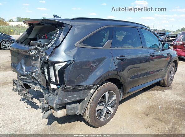 5XYRH4LF9MG065243 2021 KIA SORENTO Gray Rear right