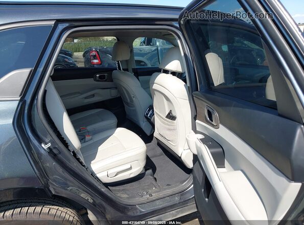 5XYRH4LF9MG065243 2021 KIA SORENTO Gray VIN sticker view
