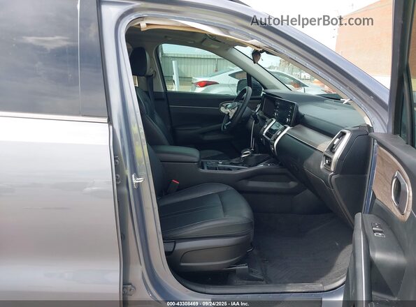 5XYRHDLF6MG026688 2021 KIA SORENTO Blue Widok wnętrza z przodu