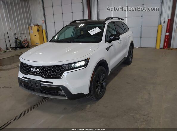 5XYRHDLF7NG104543 2022 KIA SORENTO White Передня ліва чверть