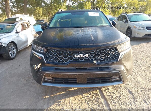 5XYRHDLF7NG141950 2022 KIA SORENTO Black Вид щитка приладів