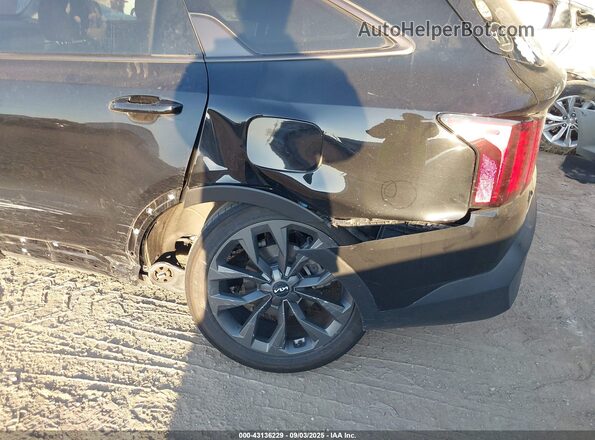 5XYRHDLF7NG141950 2022 KIA SORENTO Black Вид спереду