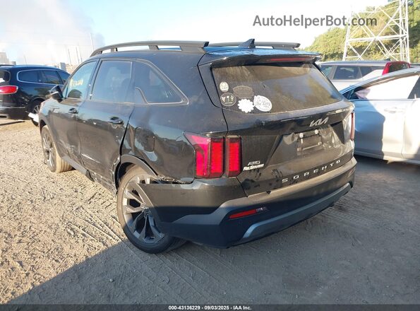 5XYRHDLF7NG141950 2022 KIA SORENTO Black Задня ліва чверть