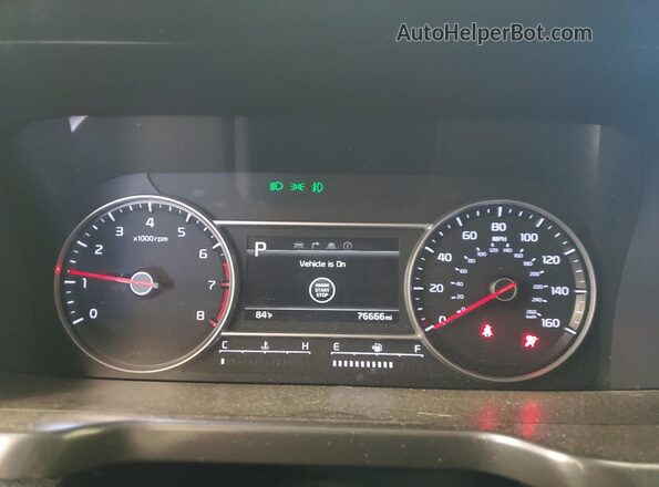5XYRK4LF7MG062469 2021 KIA SORENTO Белый Вид щитка приборов