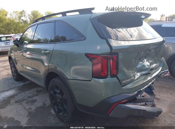5XYRKDJF7RG263069 2024 KIA SORENTO Зеленый Задняя левая четверть