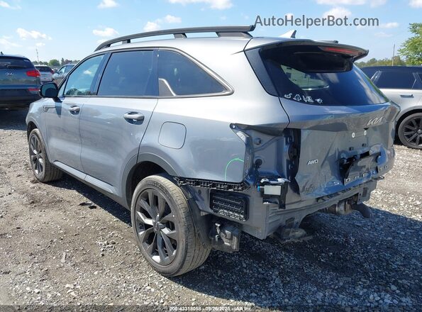5XYRKDLF1NG139550 2022 KIA SORENTO Blue Հետևի ձախ