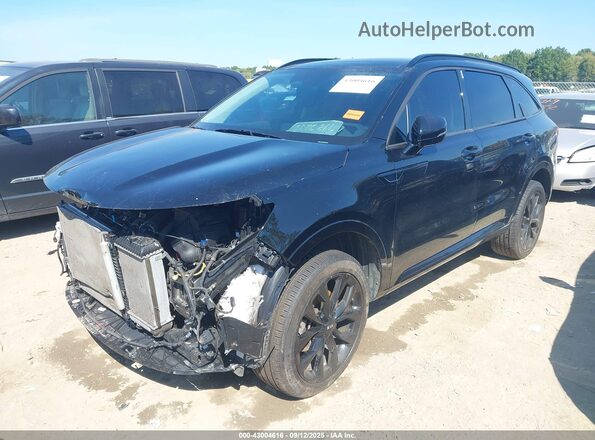 5XYRKDLF4MG041742 2021 KIA SORENTO Black Front left