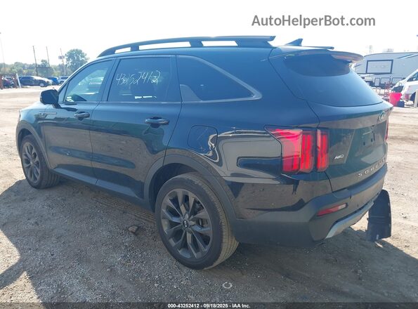 5XYRKDLF5MG045931 2021 KIA SORENTO Black Rear left