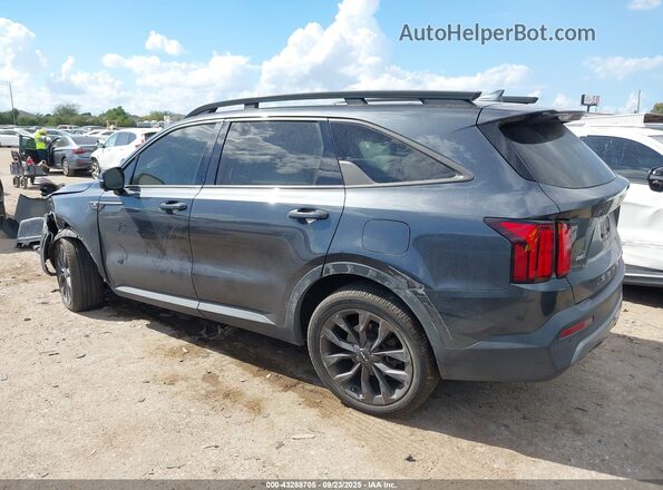 5XYRKDLFXNG090512 2022 KIA SORENTO Серый Задняя левая четверть