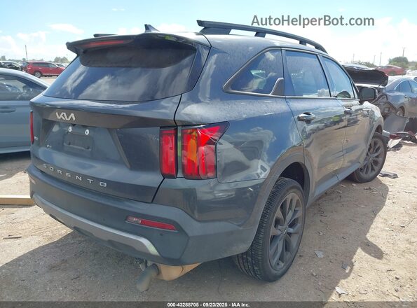 5XYRKDLFXNG090512 2022 KIA SORENTO Серый Задняя правая четверть