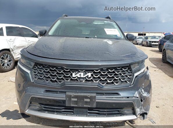 5XYRKDLFXNG090512 2022 KIA SORENTO Серый Вид щитка приборов