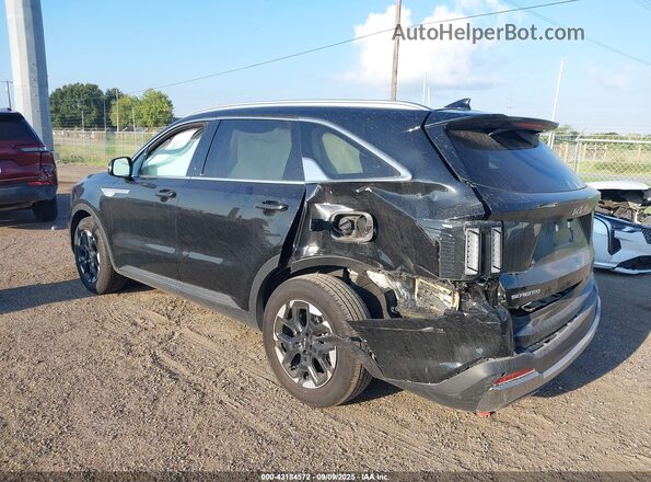 5XYRL4JC2SG352606 2025 KIA SORENTO Black წინა ხედი