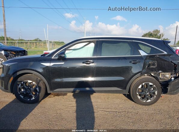 5XYRL4JC2SG352606 2025 KIA SORENTO Black სალონის 360-გრადუსიანი ხედი