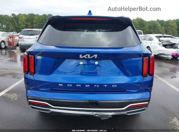 5XYRL4LC1NG155251 2022 KIA SORENTO Blue 