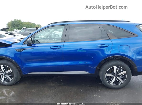 5XYRL4LC1NG155251 2022 KIA SORENTO Blue სალონის 360-გრადუსიანი ხედი