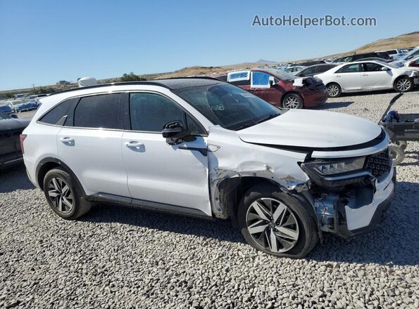 5XYRL4LC3MG008749 2021 KIA SORENTO White წინა მარჯვენა
