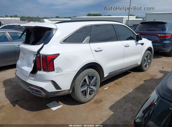 5XYRL4LC3MG019752 2021 KIA SORENTO White Tył prawy