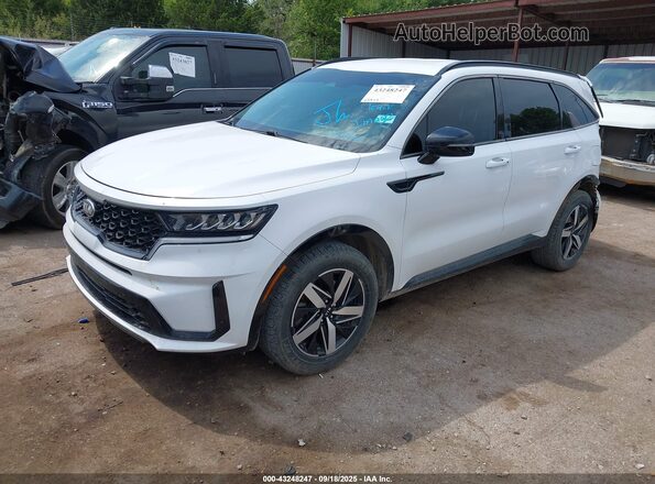 5XYRL4LC3MG019752 2021 KIA SORENTO White Przód lewy