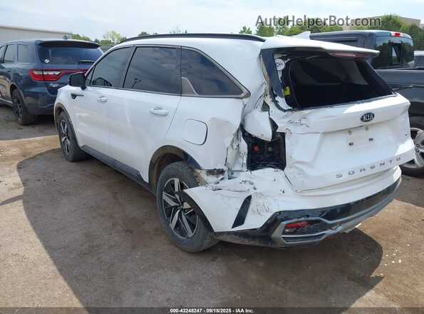 5XYRL4LC3MG019752 2021 KIA SORENTO White Tył lewy
