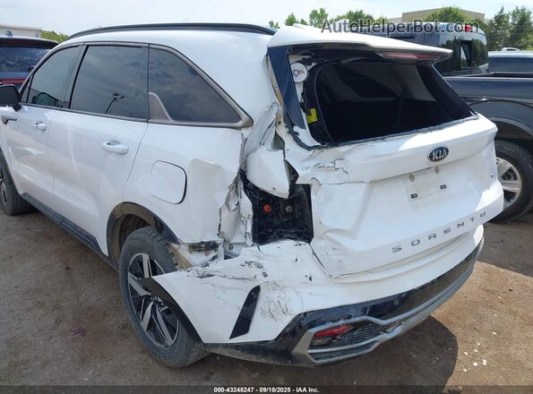 5XYRL4LC3MG019752 2021 KIA SORENTO White Widok z przodu