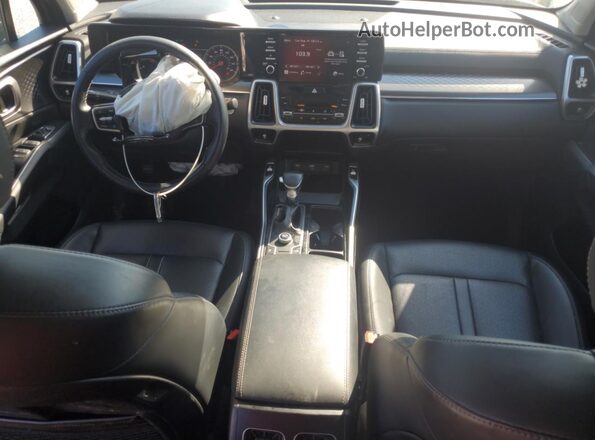 5XYRL4LC6MG017896 2021 KIA SORENTO Gold Dashboard view