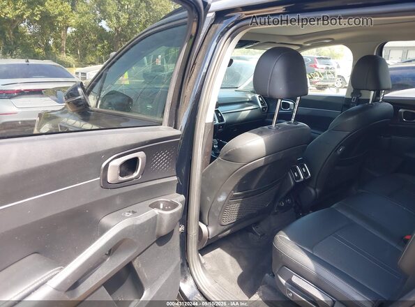 5XYRL4LC6MG066841 2021 KIA SORENTO Black VIN კოდის სტიკერის ხედი