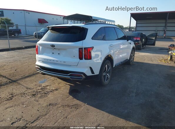 5XYRL4LC7MG053791 2021 KIA SORENTO White Հետևի աջ
