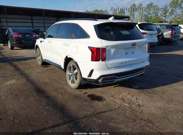 5XYRL4LC7MG053791 2021 KIA SORENTO White Հետևի ձախ