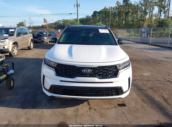 5XYRL4LC7MG053791 2021 KIA SORENTO White Սարքավորումների վահանակի տեսք