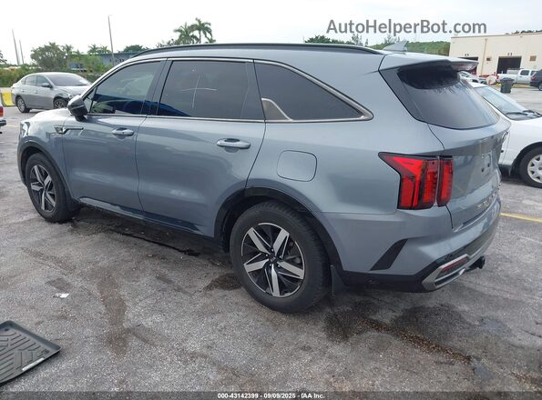 5XYRL4LC7MG069537 2021 KIA SORENTO Gray Rear left