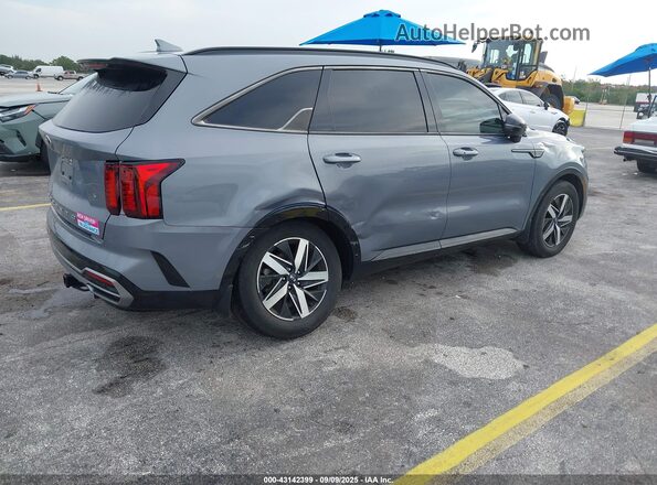 5XYRL4LC7MG069537 2021 KIA SORENTO Gray Rear right