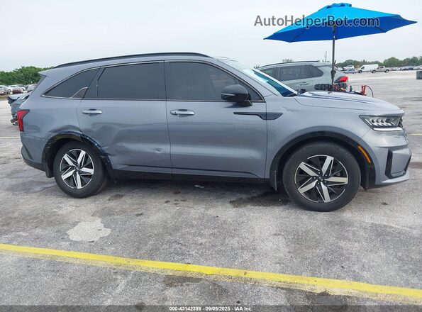 5XYRL4LC7MG069537 2021 KIA SORENTO Gray Front view