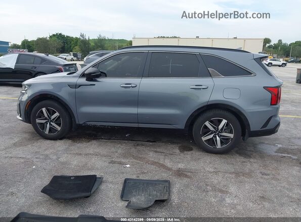 5XYRL4LC7MG069537 2021 KIA SORENTO Gray 360 interior view
