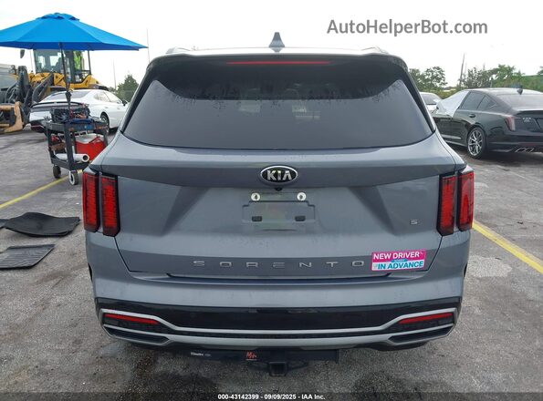 5XYRL4LC7MG069537 2021 KIA SORENTO Gray 